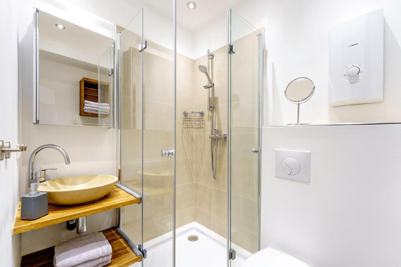 The Koburger Vh, Studio For Up To 4 With High Bed 柏林 外观 照片